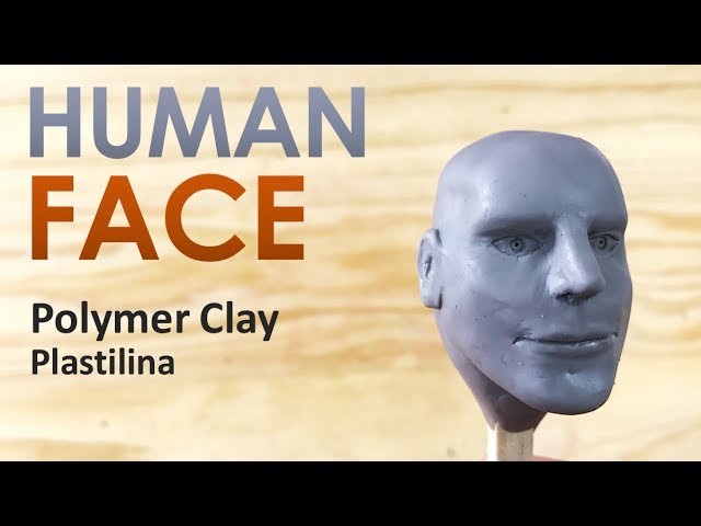 How to HUMAN FACE - Polymer Clay Tutorial