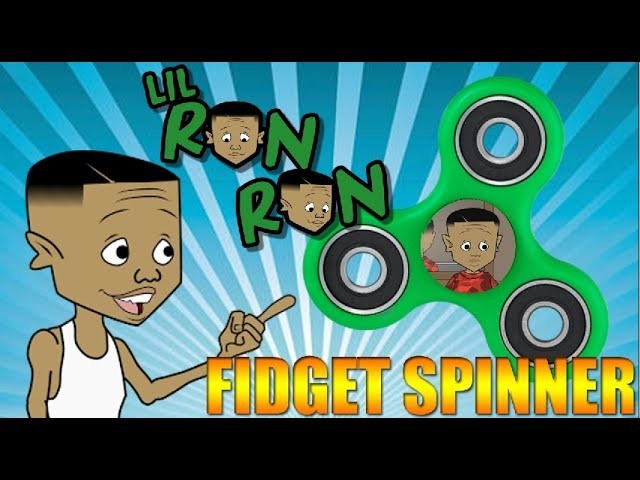 HOW TO: LIL RON RON FIDGET SPINNER - DIY