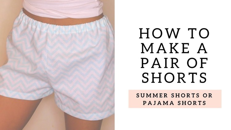 How to Make a Pair of Shorts! | SEWING WITH KEY