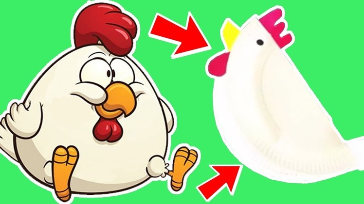 How To Make An Easter Chicken Plate | Easter Craft Ideas | Wildbrain Toy Club - Fun For Kids!