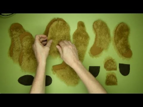 Jointed Bear Making Project - part 2 -Sewing the arms, legs & body - Alice's Bear Shop