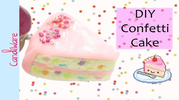 Kawaii Sprinkles Cake || Polymer Clay Tutorial