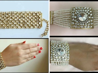 Kundan  & Pearl Work Necklace Fashion Jewelry  2017