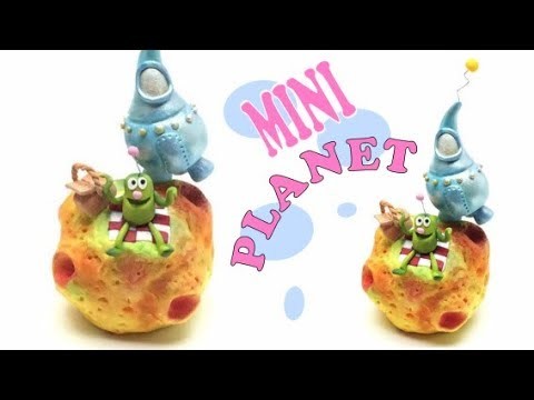 Mini Planet- Polymer clay tutorial- Fimo