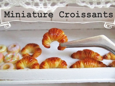 Miniature Croissants Polymer Clay Tutorial ???? || Maive Ferrando