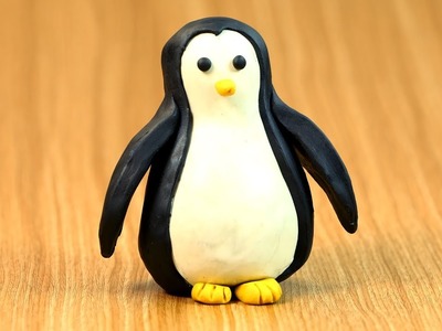 Play doh Penguin | Play Dough Modelling Creative DIY Fun for Kidu Kidu Kids
