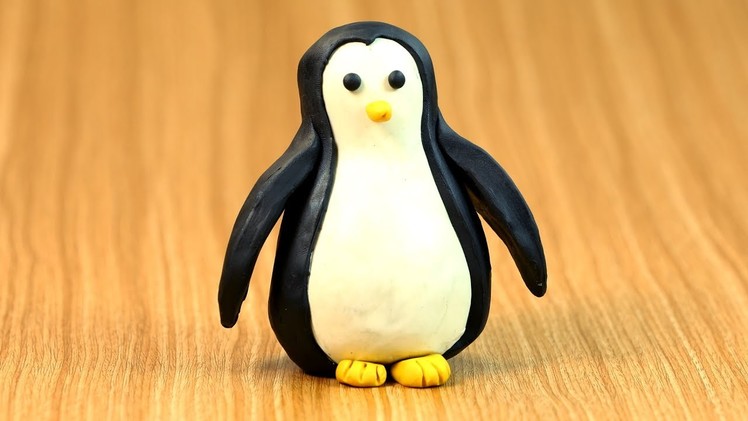 Play doh Penguin | Play Dough Modelling Creative DIY Fun for Kidu Kidu Kids