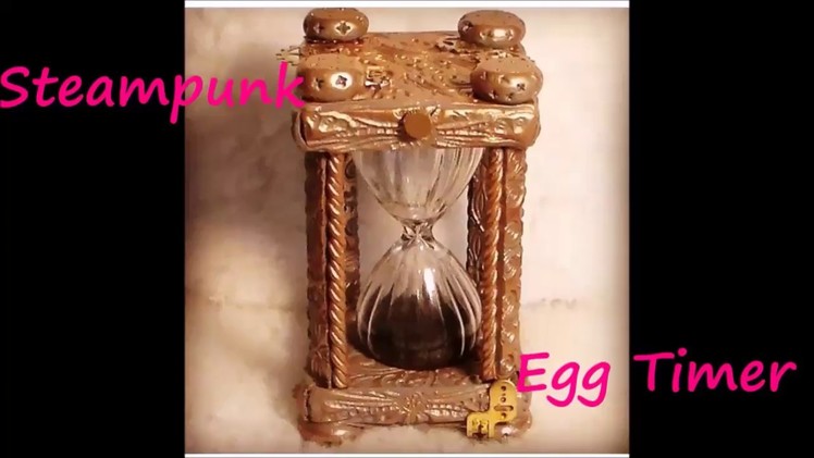 Polymer Clay Hourglass.Egg Timer