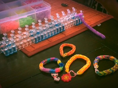 Rainbow loom fishtail bracelet