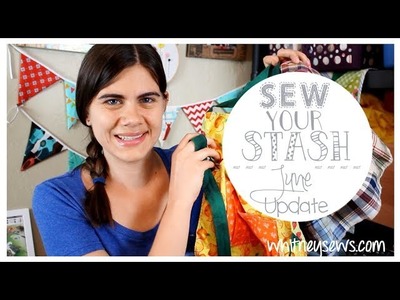 Sewing Denim, Broken Serger, and More Sewing Space | Sew Your Stash | Whitney Sews