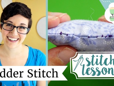 Sewing Ladder Stitch (Stitch Lessons) | @laurenfairwx