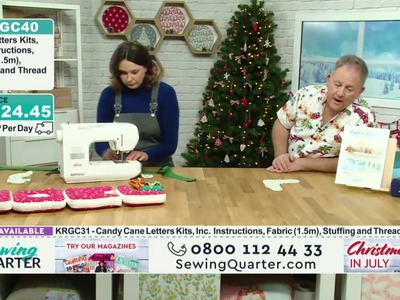 Sewing Quarter - Christmas in July Finale - 25th July 2017