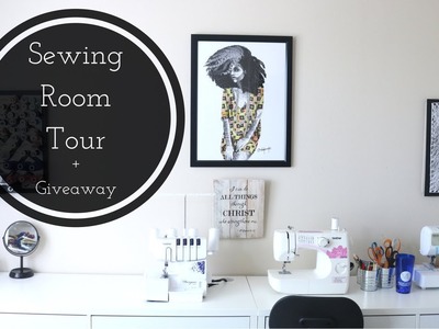 Sewing Room Tour. Giveaway