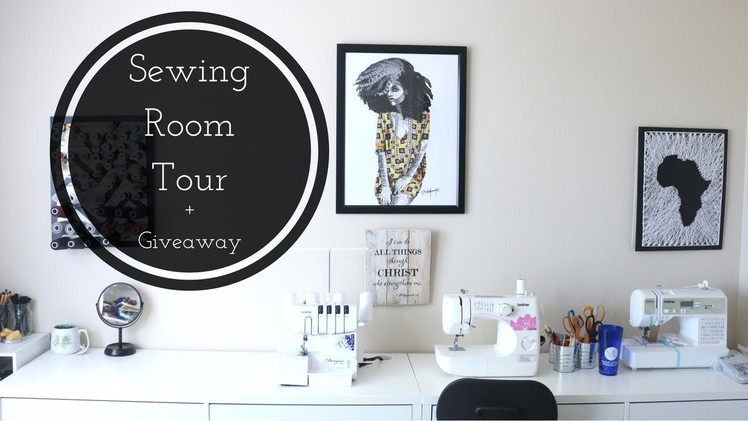 Sewing Room Tour. Giveaway