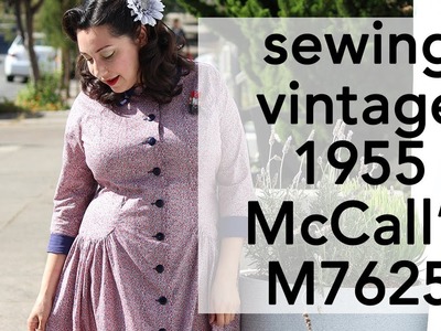 Sewing Vintage 1950s McCall's 7625 | Vintage on Tap