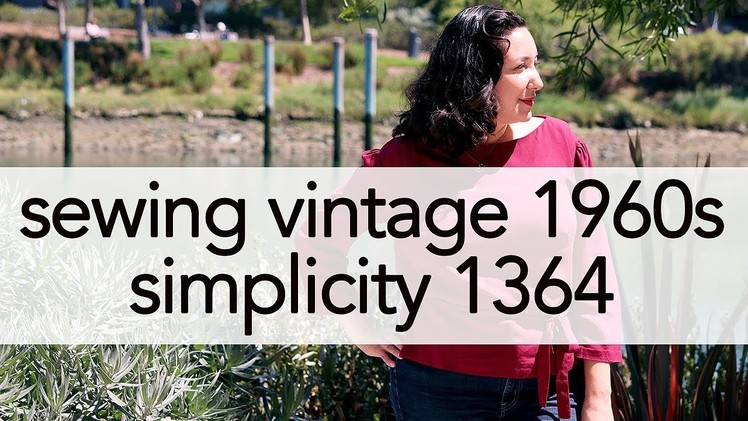 Sewing Vintage Simplicity 1364 | Vintage on Tap