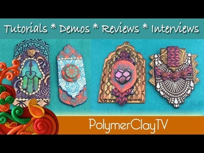 Shrine Pendant Inspiration on Polymer Clay TV
