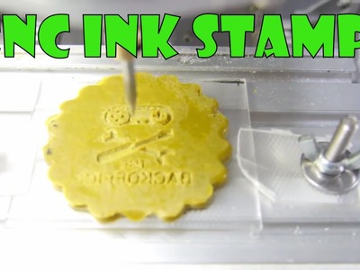 Teardown Lab - CNC Milling inking stamps using polymer clay