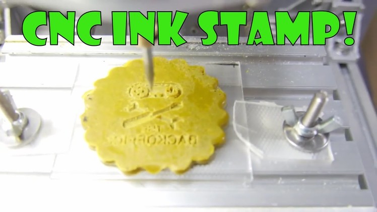 Teardown Lab - CNC Milling inking stamps using polymer clay