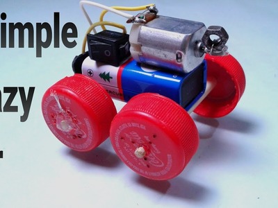 3 Simple Crazy Car-DIY Easy Invention