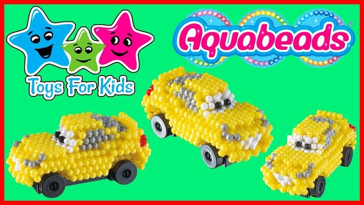 CARS 3 Aqua Beads Like Beados Lightning McQueen & Cruz Ramirez Disney Pixar 3D