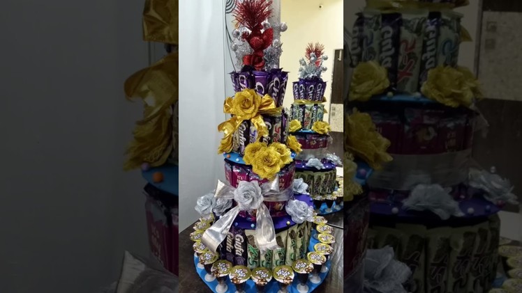 Chocolate cake Tower.  Friendships Day special  By ARTSHUB  Handmade 's