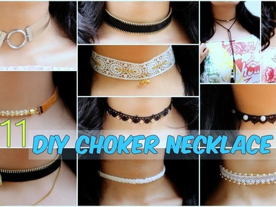 DIY: 11 Quick And Easy Choker Necklace