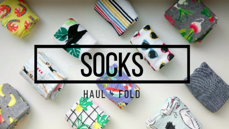 DIY | Best Way to Fold and Organize Socks - Target Haul