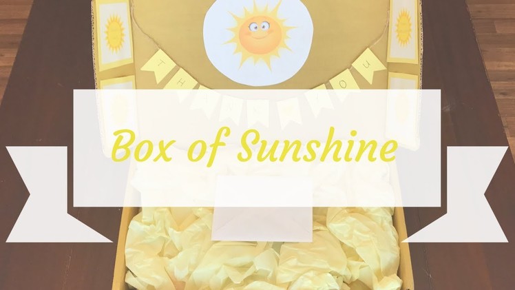 DIY Box of Sunshine Gift
