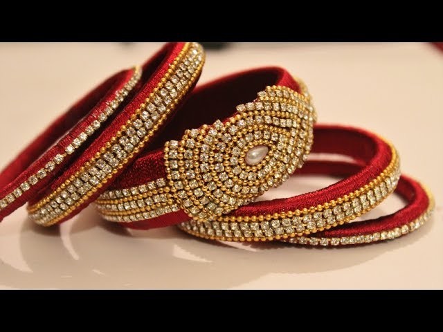 DIY Bridal Chuda: Make your own bridal bangles at home!! easy and simple