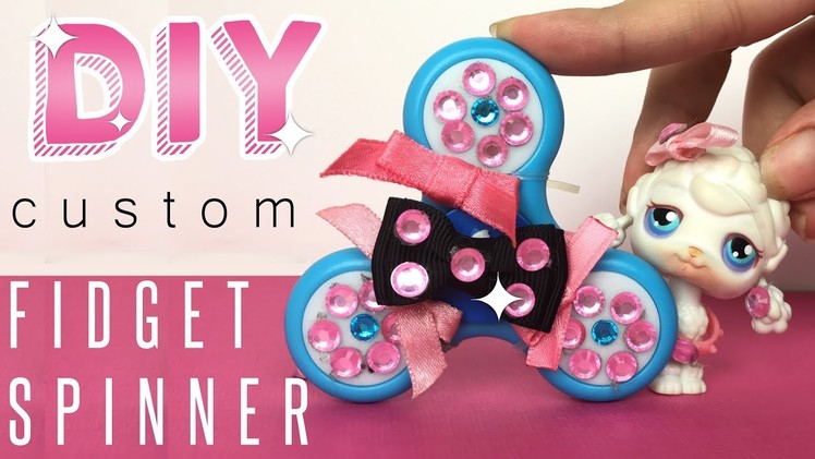 DIY Custom Fidget Spinner! - With Becky
