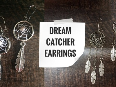 DIY ❤ Dream Catcher Earrings