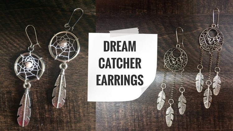 DIY ❤ Dream Catcher Earrings