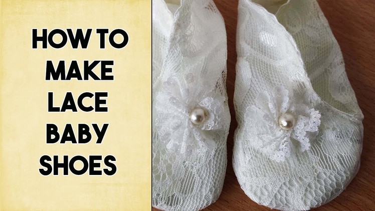 DIY: Lace Baby Shoes - Free Pattern - Craftbrulee