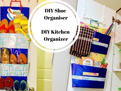 DIY Shoe Organizer. DIY Kitchen Organizer  l New Idea on Youtube l ReallIfe Realhome