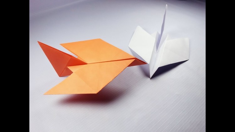 Easy Paper Bird Airplane Origami how to make easily best airplane