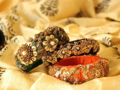 Handmade Bridal Bangle Designs 2017