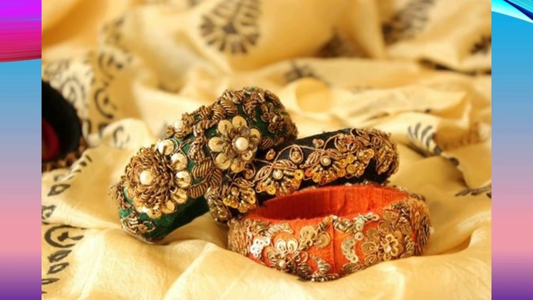 Handmade Bridal Bangle Designs 2017