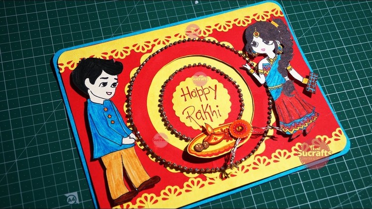 Handmade Rakhi Card | The Sucrafts