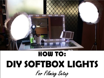 HOW TO EASY DIY SOFTBOX LIGHTs FILMING SETUP | Marc Ferreras