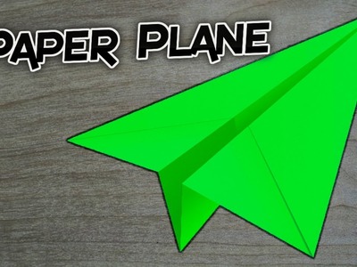 How To Make a Cool Paper Airplane Origami For Kids||Easy Origami Paper Airplane That Flies||RxFact
