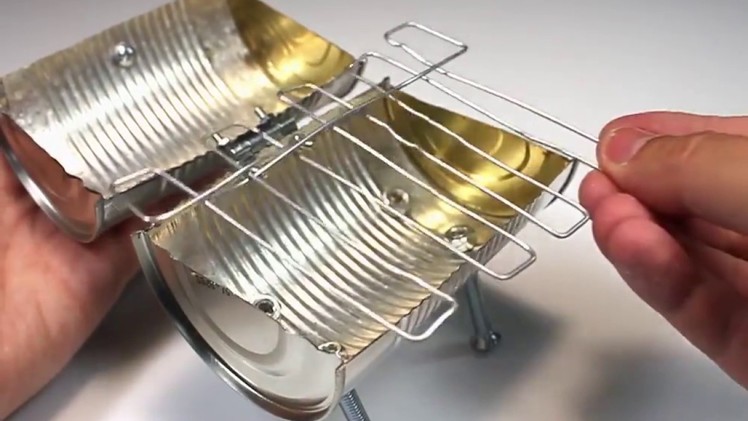 How to Make a Homemade mini barbecue  DIY