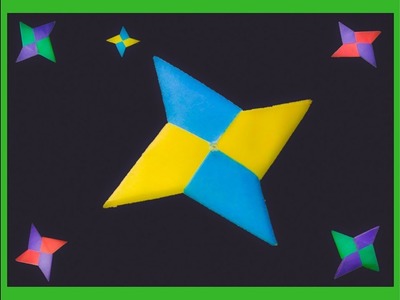 Star Origami Art And Craft Double Sided Transforming