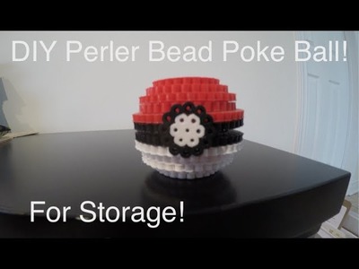 How to make a Pokeball out of Perler Beads!