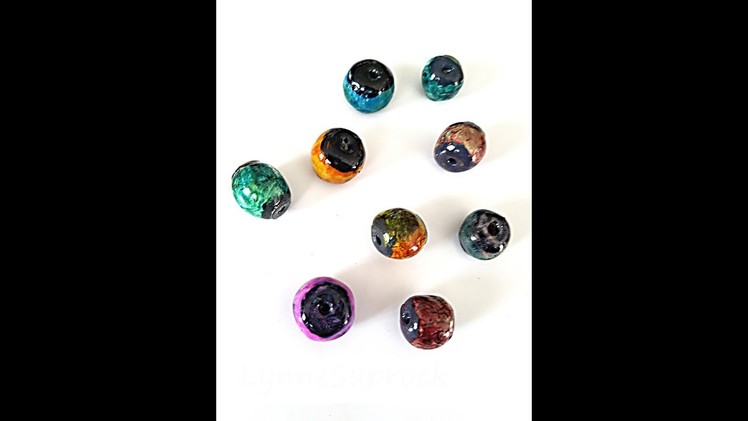 How To Make Colorful Beads Using Apoxie Sculpt