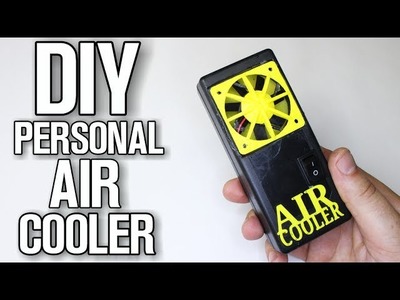 How To Make Personal AIR Cooler - DIY AIR Conditioner