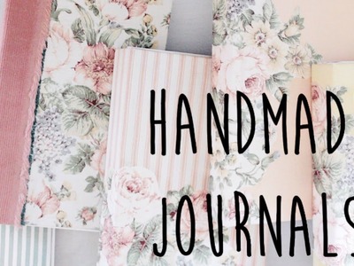 Journal Flip Through | Handmade Journal Etsy Restock