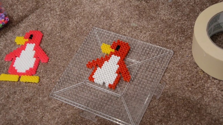 Making a Pixel Penguin with Perler Beads