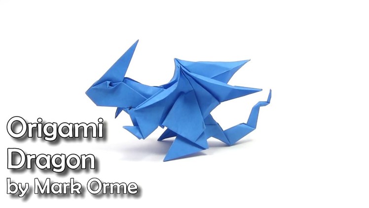 Origami Dragon easy - Yakomoga Origami easy tutorial