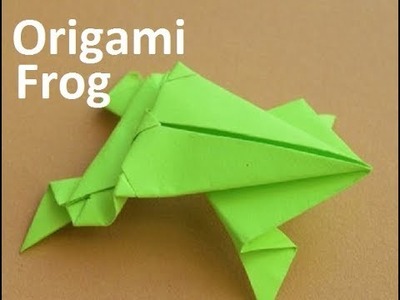 Origami Frog:The Best Ways to Make an Origami Jumping Frog |Origami frog that jumps high and far